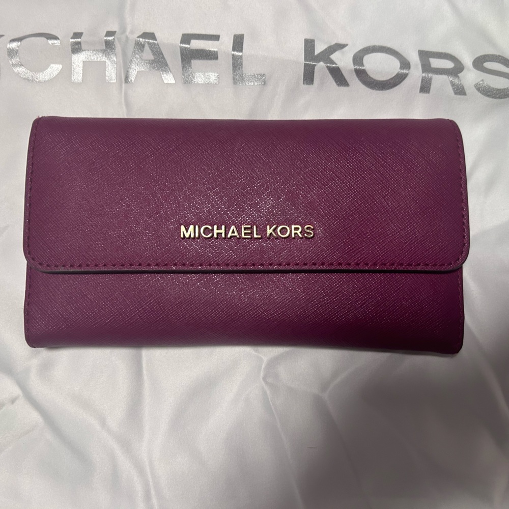 Michael Kors Burgundy Wallet